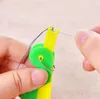 4000pcs idosos usa automática fácil costura agulha dispositivo de threader linha ferramenta de guia