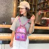 Mini sacs à dos laser pour femmes argent mode laser sac à dos sac de jeunesse adolescentes femme tendance coréenne personnalité sac d'école Y1105