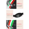 Italy 76 Black Helmet Half Face for Vespa Chopper Scooter Light Cycling Electric Motorcycle Helmets DOT ECE Approved