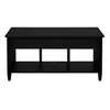 Hef Top koffietafel moderne meubels Woonkamer verborgen compartiment en lift tafelblad zwart A59 A11