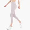 L-042 Pantalons de yoga pour femmes sensation nue serré hanche levage maille respirant taille haute course Fitness vêtements de sport femmes Leggings sport élastique Capris