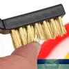 3Pcs Cleaning Wire Brush Kitchen Tools Metal Fiber Brush Strong Decontamination