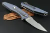 Topkwaliteit RM12 Flipper vouwmes D2 Stone Wash Blade G10 + Roestvrijstalen handvat Kogellager EDC Pocket Messen