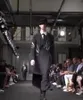 Męski okopa płaszcza Kurt Suit Men Siching Blazer Catwalk Niestandardowy zamek błyskawiczny czarny kostiumy sceniczne plus size dla śpiewaków 4xl odzież Viol2