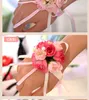 Decorative Flowers & Wreaths Wedding Supplies Simulation Bride Wrist Flower Hand Korean Bridesmaid Wristlet Props