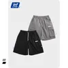 Shorts de praia de inflação para homens verão elástico cintura de basquete meninos confortáveis ​​lounge plus tamanho 3600s21 210714