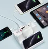 80W Dual Wireless Ladegeräte unterstützen Typ C PD Ladegerät Multi USB HUB QC3.0 Schnellladestation für iPhone13