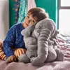 VIP Drop Géant Éléphant En Peluche Oreiller Animal En Peluche Bébé Jouets Infantile Dormir Poupées Enfants Cadeau D'anniversaire 210728