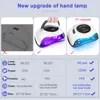 Nail 120/84 / 72W Nyaste ARA LED Nails Gel Dryer Professional UV-lampa med smart sensor och Timer Manicure Ongles Tool