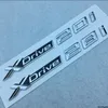 1x新しいABS Chrome Crome Xdrive Logo Emblem Trim Sticker x Drive 20i 25i 28i 30i 35i 40i 48i 50i for BMW x1 x3 x4 x5 x64350588