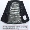 Coletes masculinos homens colete algodão no outono e inverno grafeno aquecimento elétrico colete usb segurança inteligente temperatura constante roupas 211111