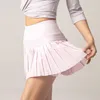 High Waist White Tennis Skirts Mini Golf Badmintion Skirt Fitness Women Shorts Athletic Running Sports Quick Dry Sport Skort 1 DG99