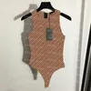 Traje de banho feminino estampado com letras, maiô de design com zíper nas costas, maiô sexy acolchoado, biquíni, body, maiô spa, festa na piscina