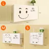 WIFI Router Plank Muurbevestiging Opbergdozen Kabel Power Wire Beugel Hout-Plastic Hanging Plug 2111102