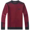 カジュアルな厚い暖かい冬の豪華なニットプルセーター男性ジャージードレスプルオーバーニットメンズセーター男性ファッション02150 211221