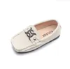 Kids Shoes PU Leather Shoes Loafers For Boys Fashion Sneakers Children Peas Shoes Casual Boys Walking