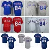 Men Retro 84 Prince Fielder Jersey Vintage Baseball Retire Cool Base All Stitched Flexbase Team Color Blue Red White Grey Cooperstown Good/Top Quality