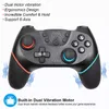 Commutateur sans fil Pro Gamepad Contrôleur de jeu à distance Joypad Joystick pour console N D28 Pro