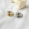 Anéis abertos Grande anel de dedo largo dourado grande grande para mulheres irregularmente exagerada cross jóias personalidade simples tamanho ajustável