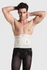 Mäns kroppsformar Herrbälte för män Shaper midjetränare Girdle Corset Mannes Shapewear Trimmer Abdomen Support Gym Underwear