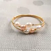 Koper vrouwelijke parelarmband multi-stijl eenvoudige mode feest sieraden persoonlijkheid cadeau maat 7-8 mm bangle