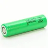 Batería INR18650 25R 18650 de alta calidad, 2500mAh, 20A, 3,7 V, caja verde, baterías de litio recargables de drenaje, planas para Samsung, en Stock