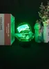 3D Attmosphere Night Right Light LED Гульчатые лампы Hazzard Desk для мальчиков Дети подарочные декор комнаты Ночное время контроль приложения