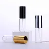 50 Pcs/Lot 10ml Perfume Spray Bottle Reusable Empty Cosmetic Container Travel Pull Tube Empty Bottle