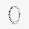 925 Faixa de prata esterlina de anéis de banda de estrelas assimétricas caber pandora jóias casamento casamento amantes de moda anel para as mulheres