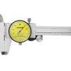 Calibrador de esfera de precisión de 150 mm y 6 pulgadas, indicador de micrómetro a vernier, 0,01 mm, 210810