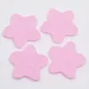 Objets décoratifs Figurines 50/100pcs mignon PVC étoile mélange sept couleurs choix 17*17*6mm autocollants à dos plat nouvelles perles pour artisanat bricolage décoration