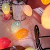 Украшение вечеринки Пасхальное яйцо Светодиодные светильники Fairy Light для крытого орнамента Гирлянда Гостиная Спальня Домашний декор