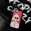 Rich Woman Or Cool Pojke Patch Telefon Väskor Färgknapp Lins Full Paket för iPhone 12 11 Pro Promax X XS Max 7 8 Plus
