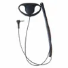 D Forma Forma Ear-Hook Receber Ouvir apenas fone de ouvido fone de ouvido microfone para motorola dois way rádio walkie talkie ht750 ht1250 bpr40 cp110 cp150 cp200