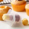 Stampo per corer per torta per uso alimentare Pasticceria Stampi creativi fai-da-te Stampo per cottura Cupcake Filler Angoli Sandwich Utensile da cucina BH4833 TYJ