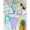 Sexy Bikini 2021 Badeanzug Frauen Tanga String Bademode Push-Up Bikini Set Brasilianische Badeanzüge Sommer Strand Schwimmen Anzug Biquini x0522