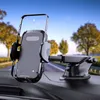 S161B+S175A+CF33 Hands Free Handlebars Mobile Phone Stand Holders Carbon Fiber Car Mount Holder for All Cell Phones 71123A