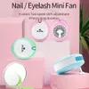 Fashion Mini portable Manucure Sèche Vernis À Ongles Greffage Cils Maquillage Multifonctionnel