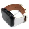 Designer Watch Bands för Apple Watches G Letters version Läderremmar 38mm / 40mm 42mm / 44mm Iwatch Strap 4 stilar