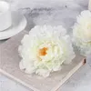 I lager högkvalitativ silke Peony Flower Heads Wedding Party Decoration Silk Peony Camellia Rose Flower Wedding Decoration SXA29