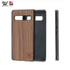 Wholesale Blank Wood TPU Waterproof Phone Cases Shockproof For Samsung Galaxy S10 e Plus Black Cover Shell