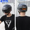 Andes rccycle longshort longhort viseira capacete homens homens mulheres scooter moto casco