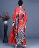 Spring and Summer Fashion Casual Loose Female Cardigan Jacket Printing Retro Long Elegant Temperament 210615