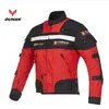 red motorcycle jackets