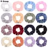 Haaraccessoires zoete mooie printen regenboog grote darm hoofddressing elastische haarband vrouwen meisje touw paardenstaart houder 49 stijlen M3433