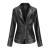 plus size ladies leather coats