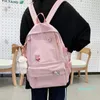 Sac à Dos Etudiant Femme Toile Coton Kawaii Femme Vintage Cartable Ado