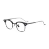 Vintage Titanium Acetate Glasses Frame Men Women Myopia Prescription Optical Eyeglasses Retro Spectacles Eyewear Fashion Sungla Sunglasses F