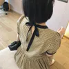 Mutterschaftskleider 816 Sommer Korean Fashion Chic Ins Gedrucktes Pflegekleid Eine Linie Slim Fütterungskleidung für schwangere Frauen Schwanger 3978794