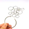 Fashion Hot Window Shower Curtain Rod Rings Rings Drapery Clips Curtain Hook Dh4900